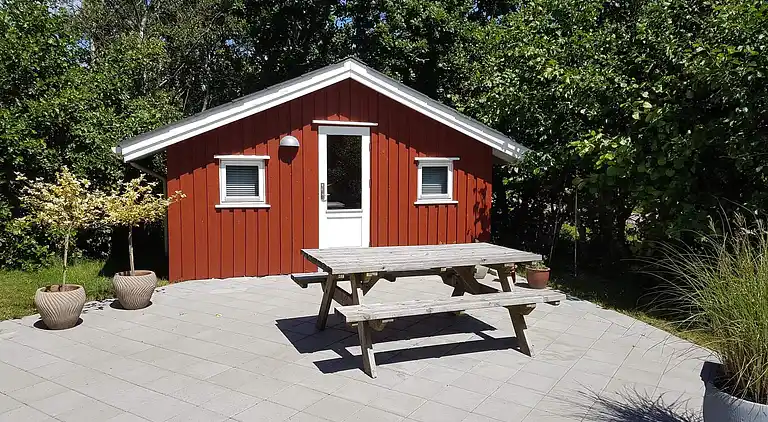 Sommerhus ved Rindby Strand