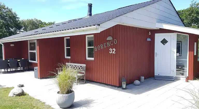 Sommerhus ved Rindby Strand