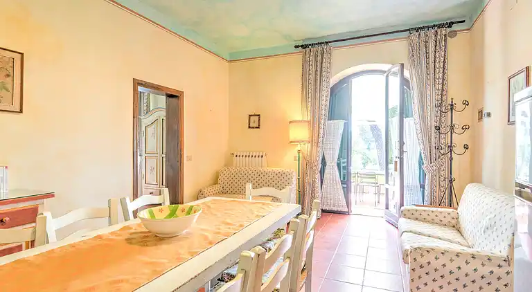 Gårdshus i San Vivaldo