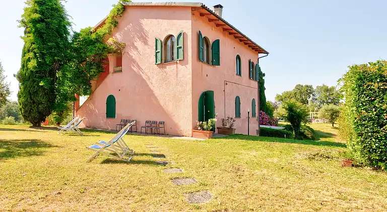 Gårdshus i San Vivaldo