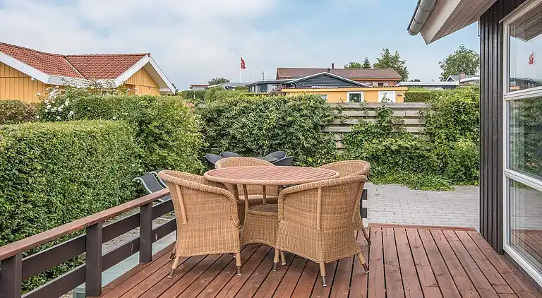 Semesterbostad vid Hejlsminde Strand