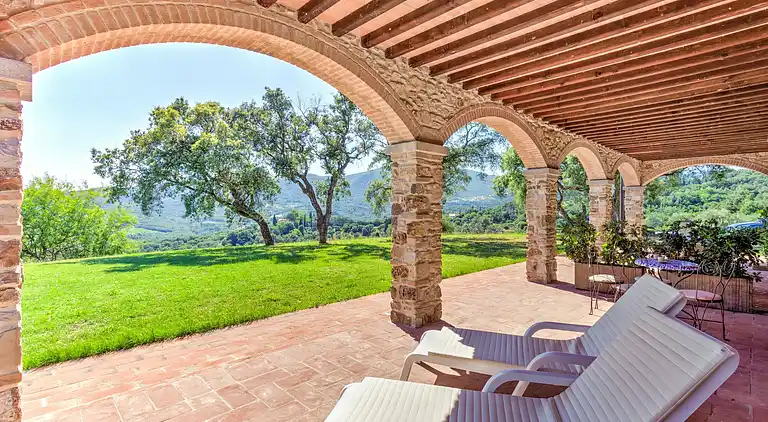 Gårdshus i Suvereto