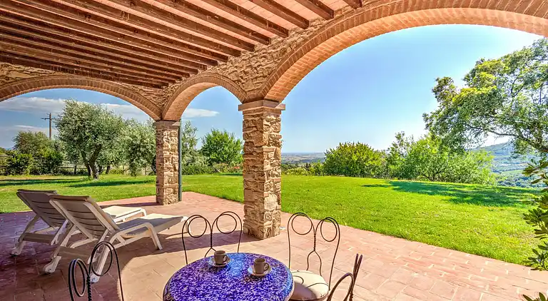 Gårdshus i Suvereto