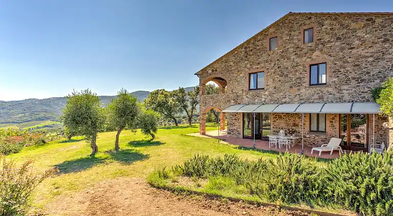 Gårdshus i Suvereto