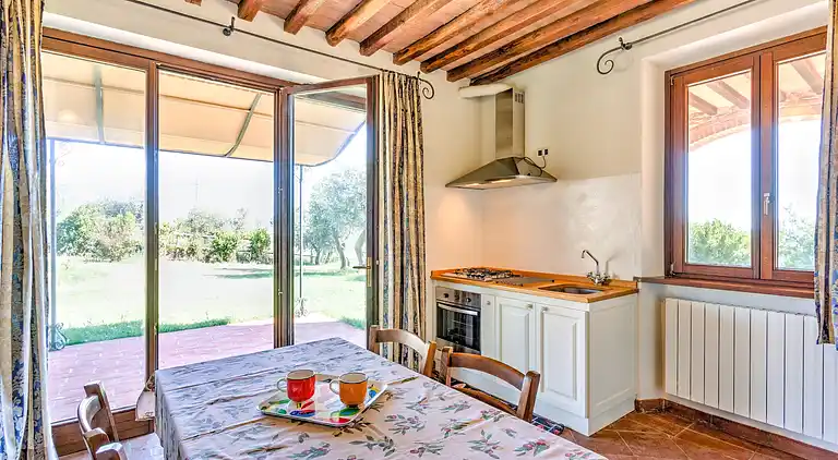 Gårdshus i Suvereto