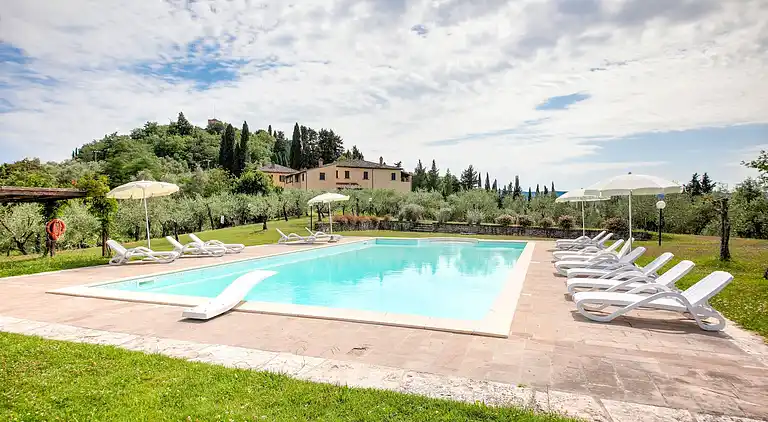 Gårdhus i Terricciola