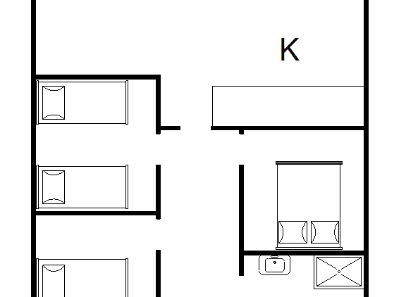 Sommerhus ved Rindby Strand