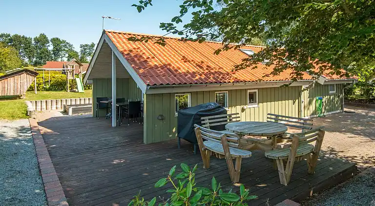 Semesterbostad vid Hejlsminde Strand