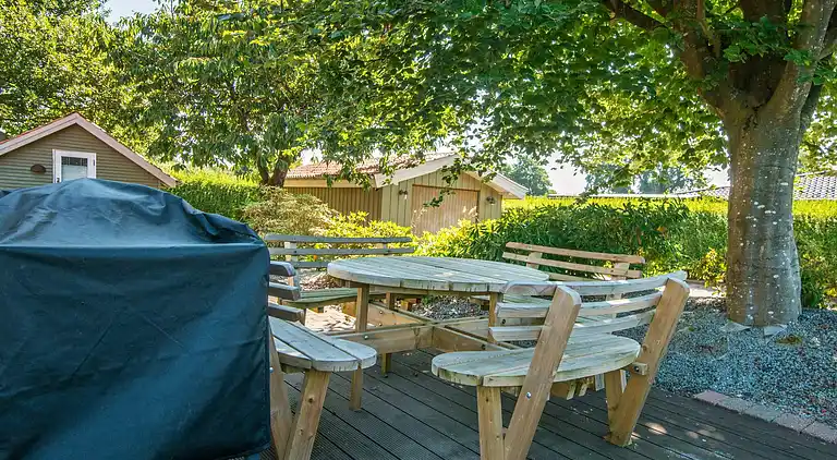 Semesterbostad vid Hejlsminde Strand