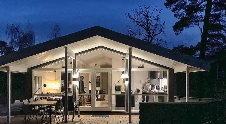 Ferienhaus in Snogebæk