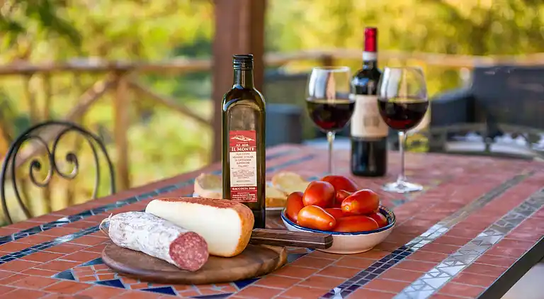 Gårdhus i Monte Santa Maria Tiberina