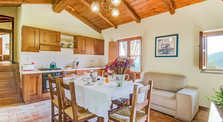 Gårdhus i Monte Santa Maria Tiberina