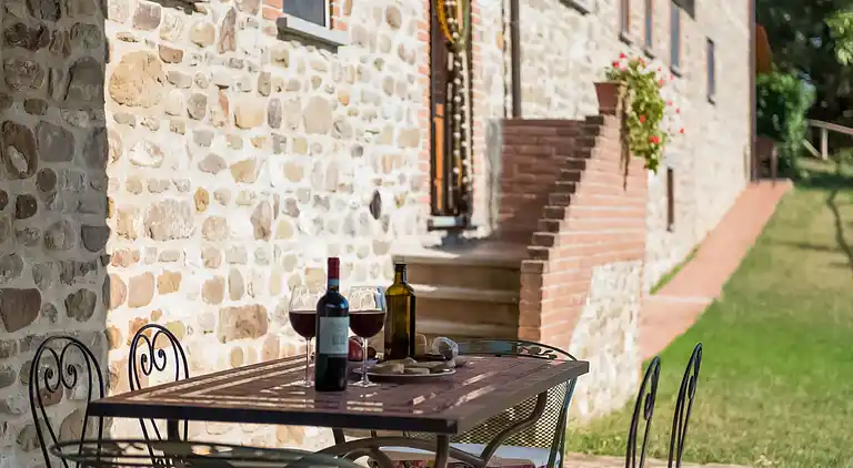 Gårdhus i Monte Santa Maria Tiberina