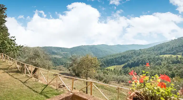 Gårdhus i Monte Santa Maria Tiberina