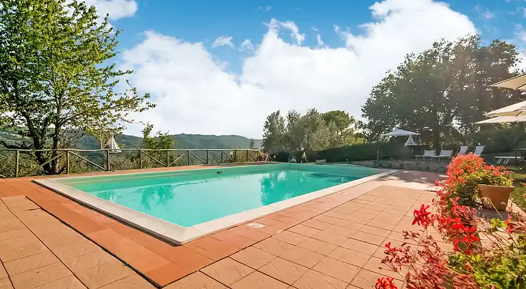 Gårdhus i Monte Santa Maria Tiberina