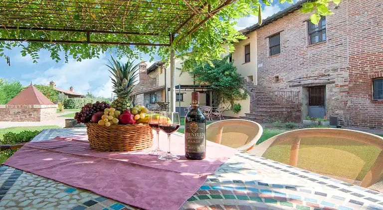 Gårdshus i Pucciarelli