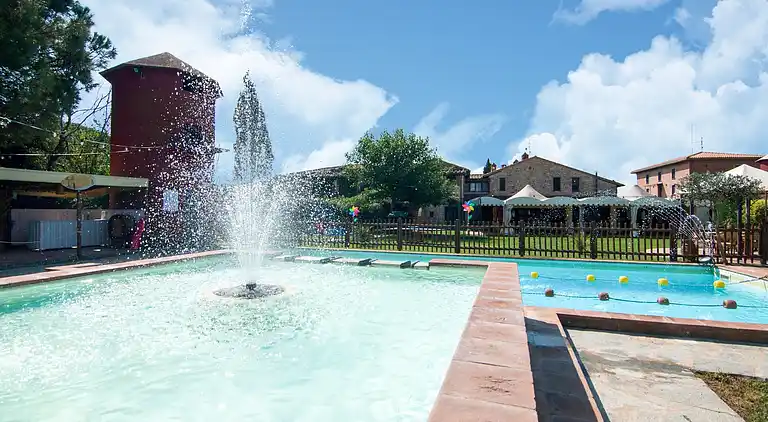 Gårdshus i Pucciarelli