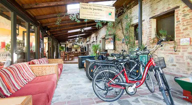 Gårdshus i Pucciarelli