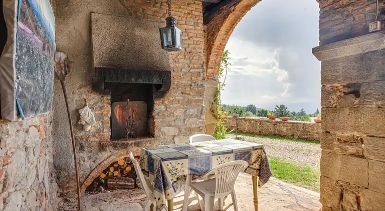 Gårdshus i Pulicciano