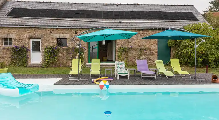 Semesterbostad i Querrien