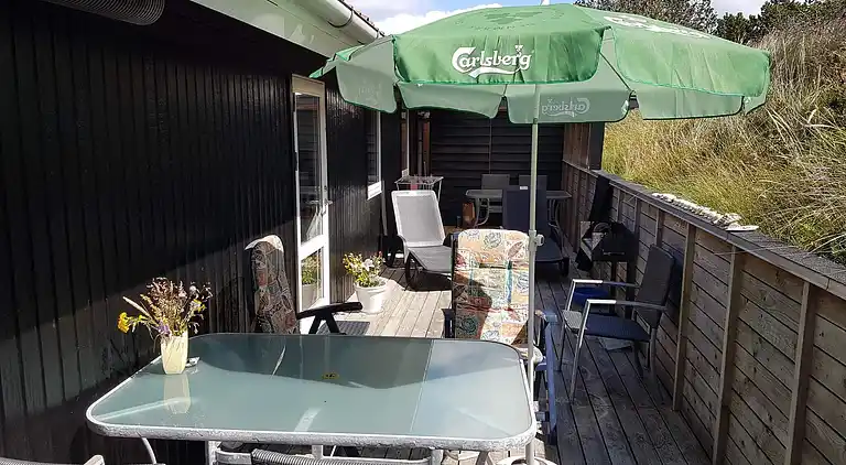 Sommerhus ved Rindby Strand