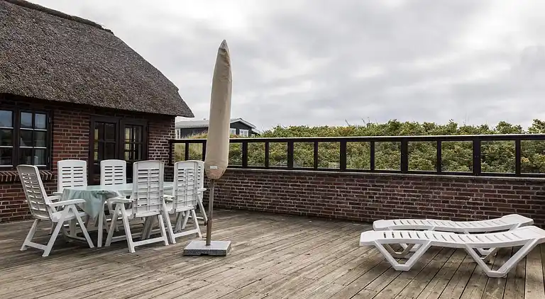 Sommerhus ved Rindby Strand