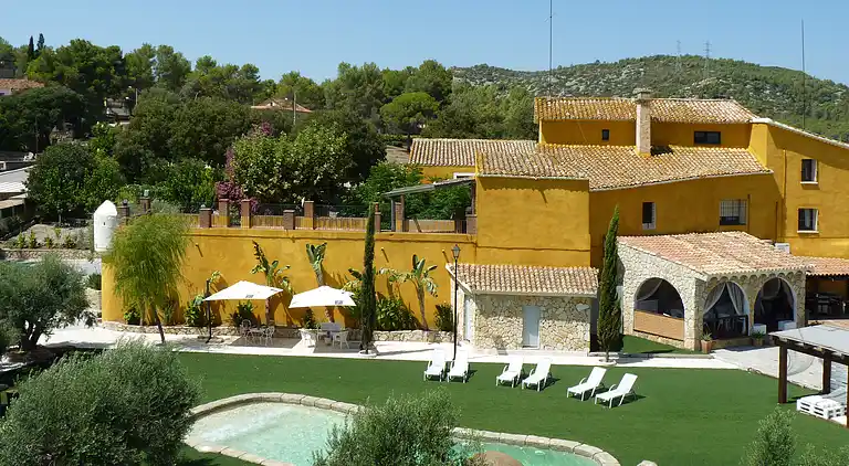 Villa til 24 personer nære Sitges