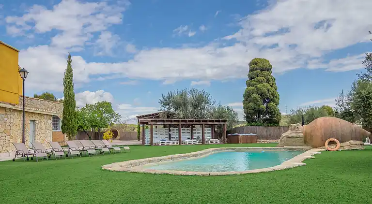 Villa til 24 personer nære Sitges