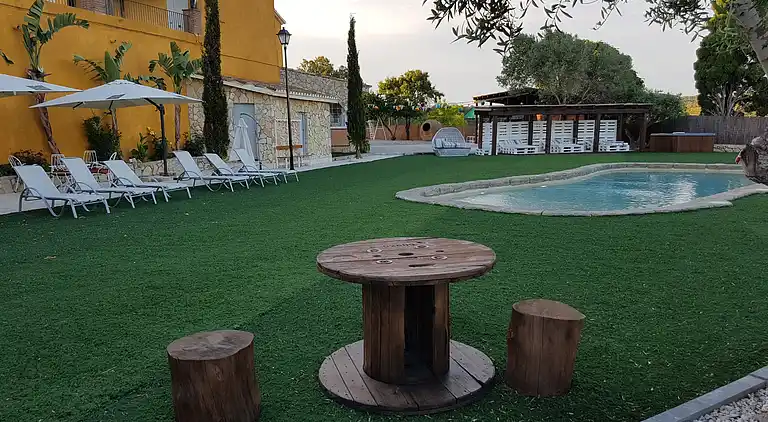 Villa til 24 personer nære Sitges