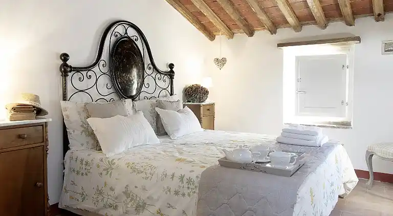 Tuscan country house with private garden 