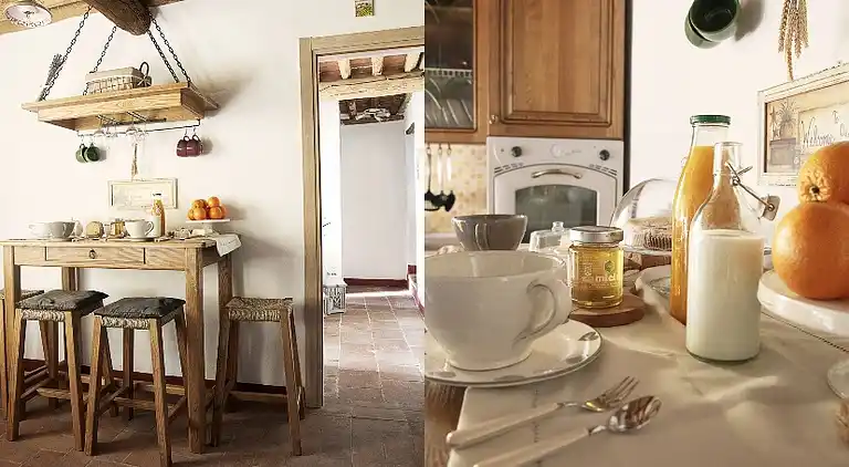 Tuscan country house with private garden 