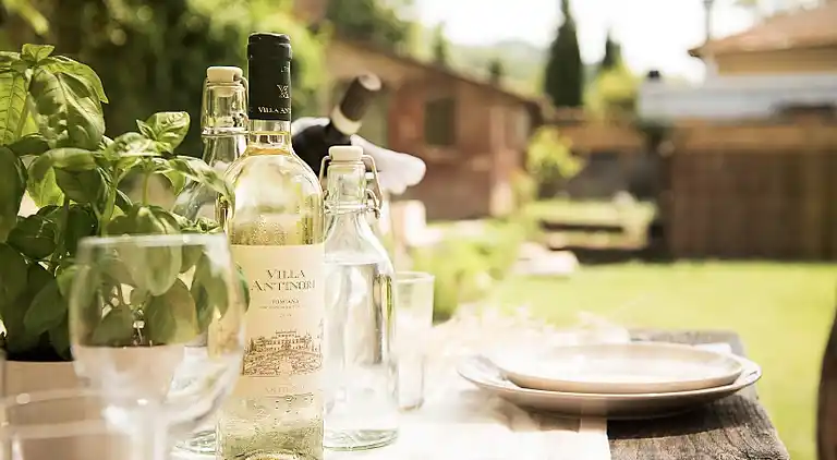 Tuscan country house with private garden 