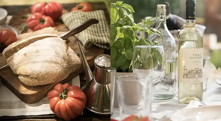 Tuscan country house with private garden 