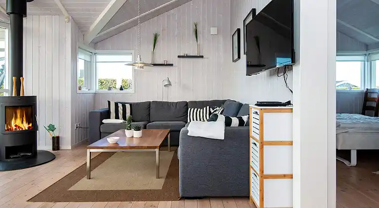 Feriebolig ved Flovt Strand