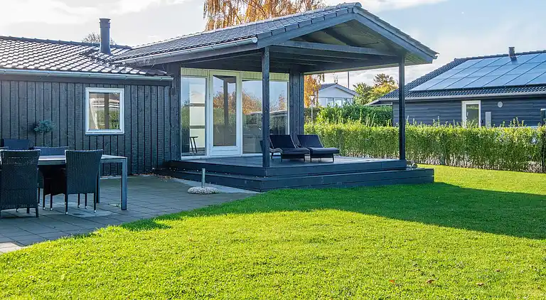 Sommerhus ved Flovt Strand