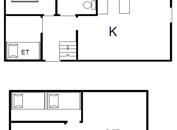 Sommerhus ved Rindby Strand