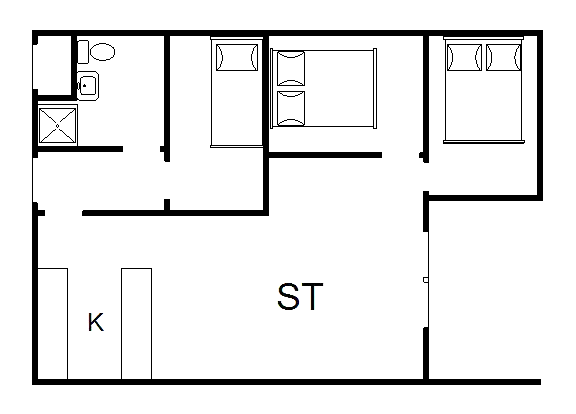 Maison de vacances au Vejers Strand