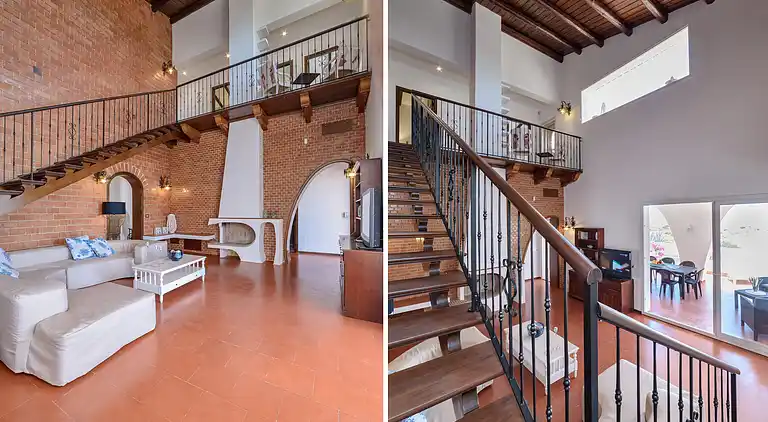 Amelia, seafront villa overlooking the beach