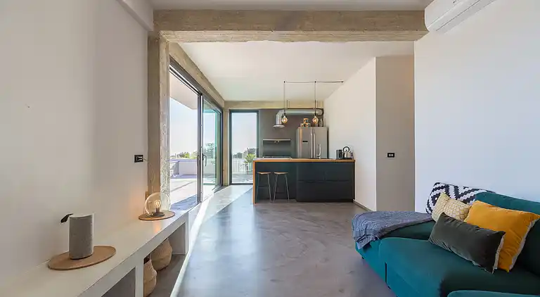 Demetra, modern villa with swimming pool and sea view