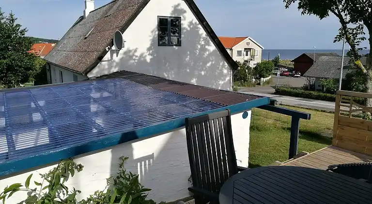 Fint fiskerhus med havutsikt