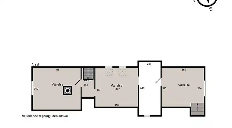 Fint fiskerhus med havutsikt