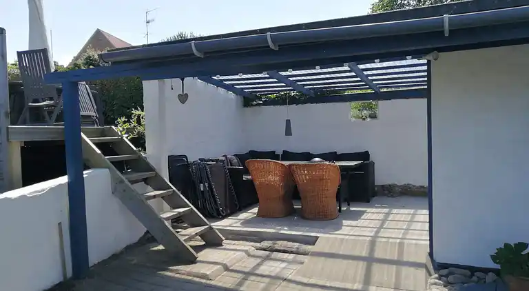 Fint fiskerhus med havutsikt