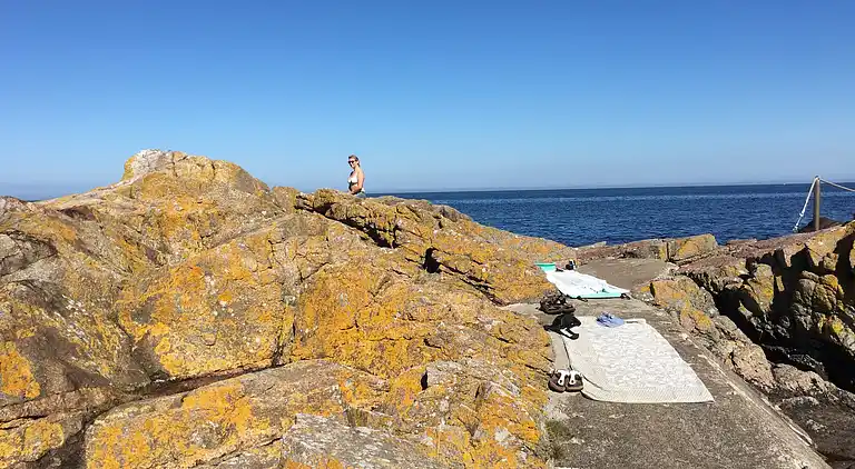 Fint fiskerhus med havutsikt