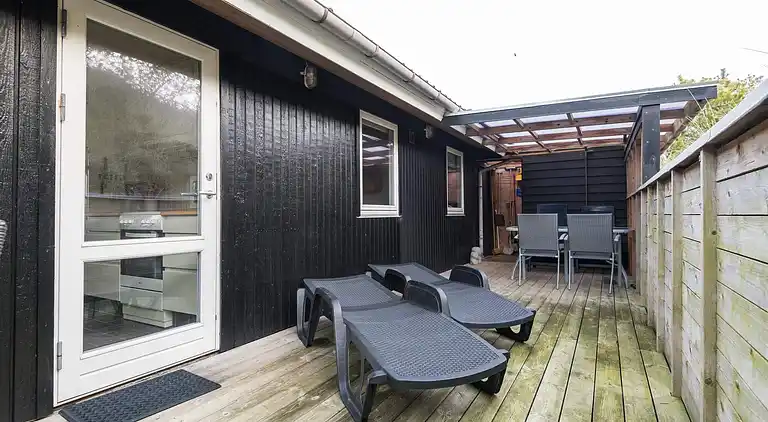 Sommerhus ved Rindby Strand