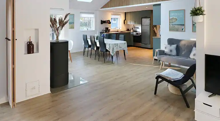 Semesterbostad vid Helberskov Strand