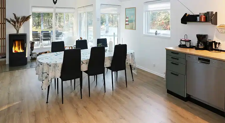 Semesterbostad vid Helberskov Strand