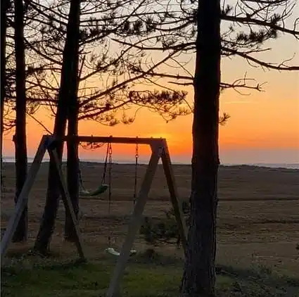 Sommerhus ved Øer Strand