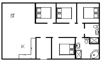 Sommerhus ved Nr Lyngby Strand