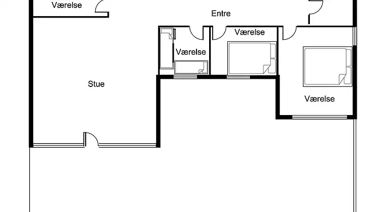 Sommerhus ved Vrist Strand