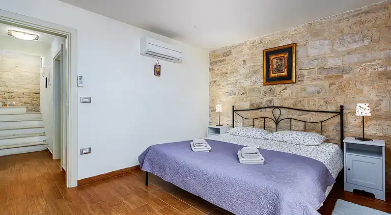 Stone house with pool